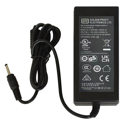 GPE金盈 12.0V4.0A电源适配器型号GPE048G-120400-W