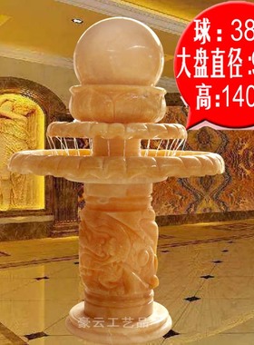 天然石流水喷泉加湿风水球