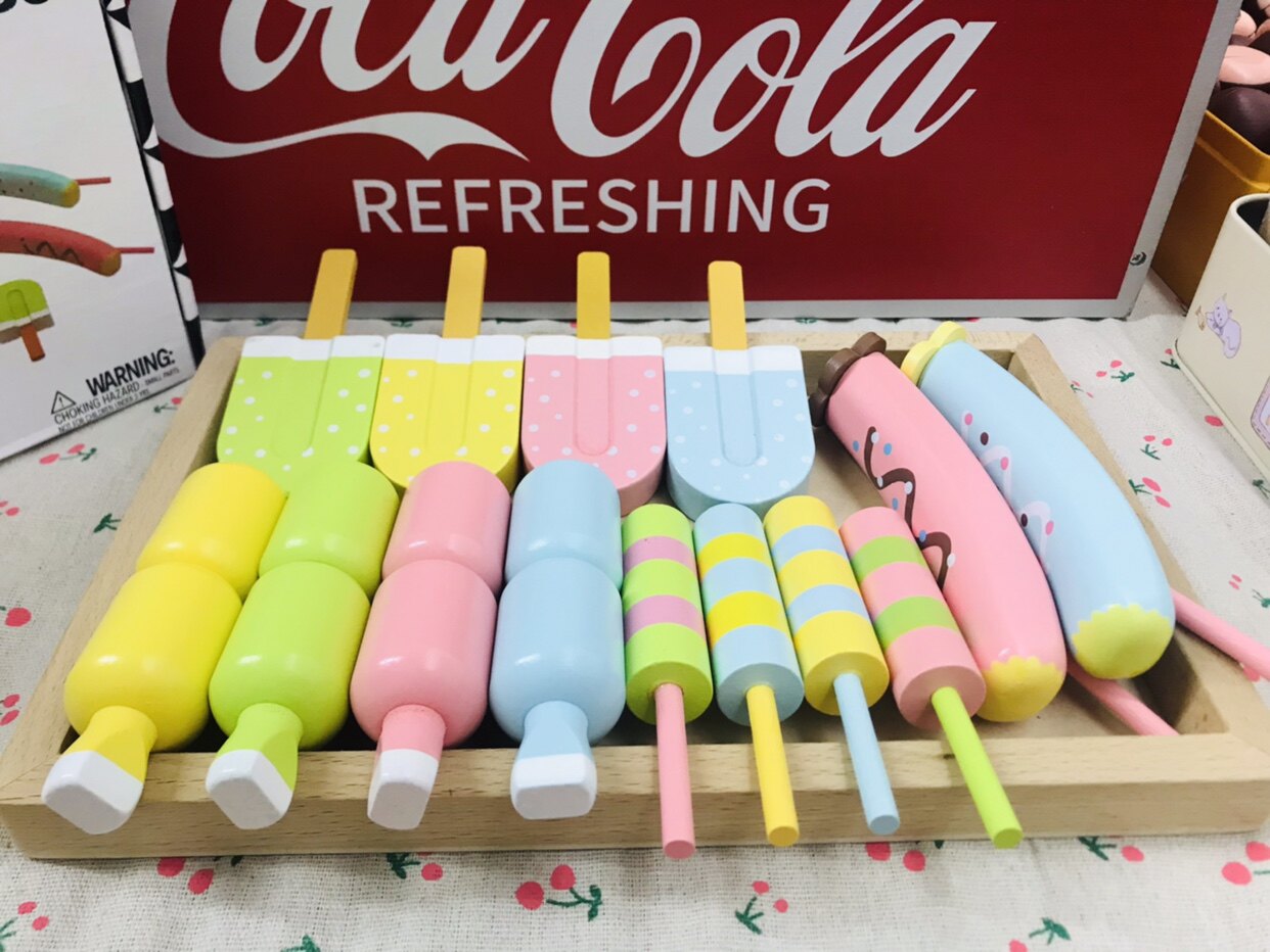 过家家玩具食物套装冰冰淇淋雪糕冰棒冰棍玩具仿真厨房玩具女礼物