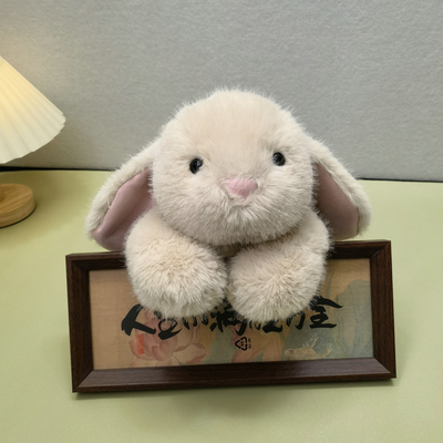 趴趴艾吉兔毛绒玩具兔子玩偶