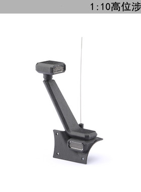 DJ AXIAL SCX10 JEEP 牧 马 人角斗士涉水喉高位进气口带金属天线