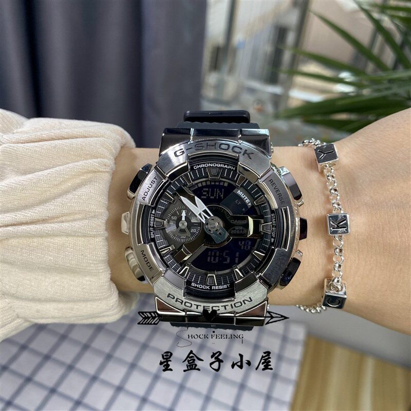 卡西欧g-shock新品运动防水手表男白敬亭同款gm-110/110b/110g