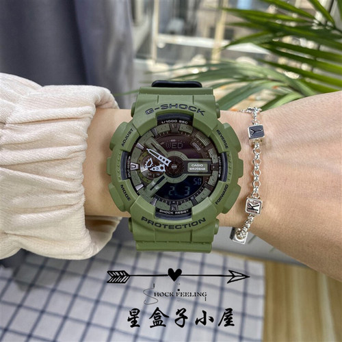 卡西欧G-SHOCK黑武士GA-110-1B/400/700/GG-1000男女电子运动手表 - 封面
