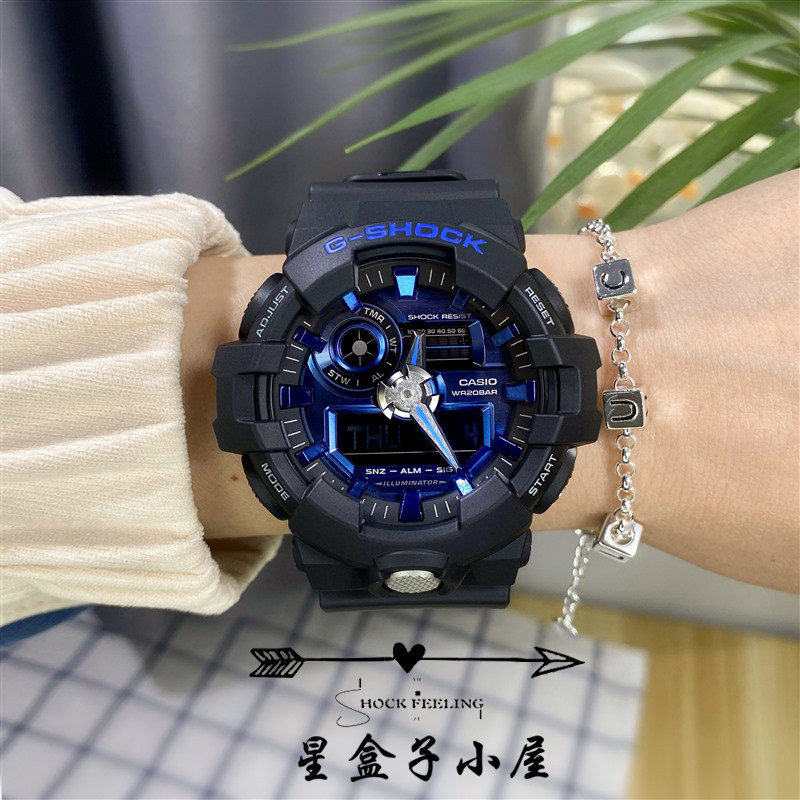 casio/卡西欧手表男ga-710b-1a2黑金男悟空版限定gshock男表710gb