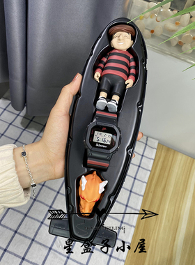 卡西欧手表男SUBCREW限量联名DW-5600SSC20/6900SBC20潜艇李灿森