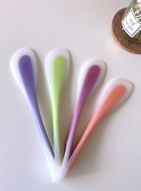 出口 全包一体式双头硅胶蛋糕刮刀勺子 奶油抹刀  烘焙工具