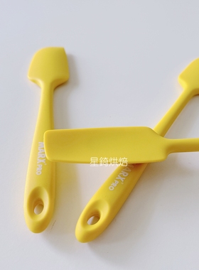 出口 一体式硅胶软刮刀马卡龙黄油奶油铲子烘焙工具蛋糕抹刀