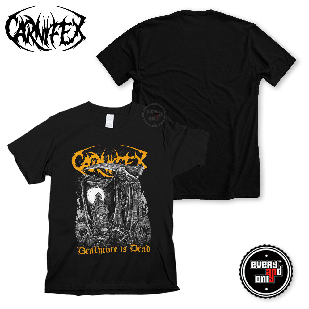 carnifex美国死亡金属乐队eathcore is dead刽子手印花潮牌棉t恤