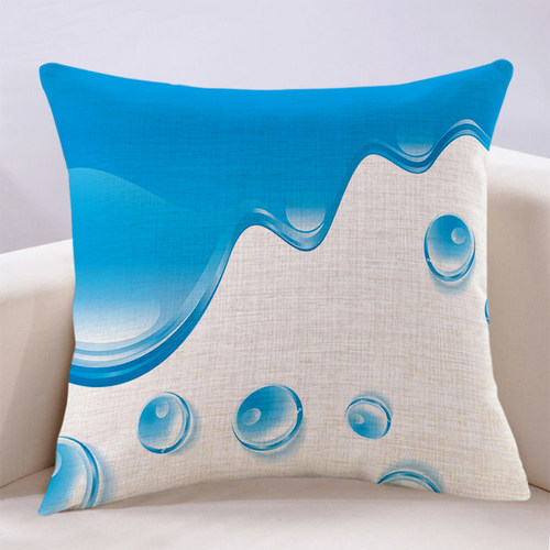 夏季冰爽布艺数码印花家用抱枕