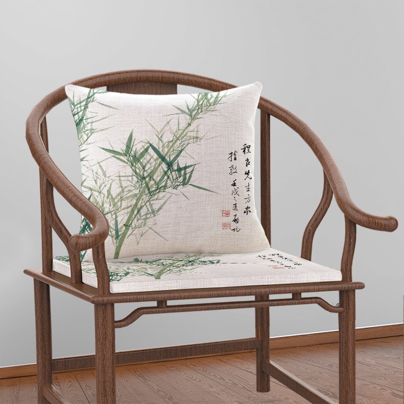 数码印花杭州布艺万燊混纺中式