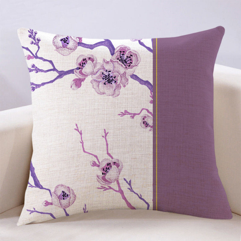 中式梅花纯色小清晰飘窗客厅沙发抱枕中国风装饰样板房飘窗垫靠背,居家布艺,靠垫/抱枕,淘宝优惠券,粉丝福利购,淘宝优惠卷