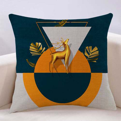 现代轻奢风客厅沙发抱枕套含芯