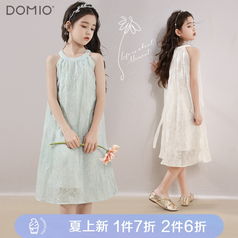 DOMIO女童连衣裙2025清新文艺版