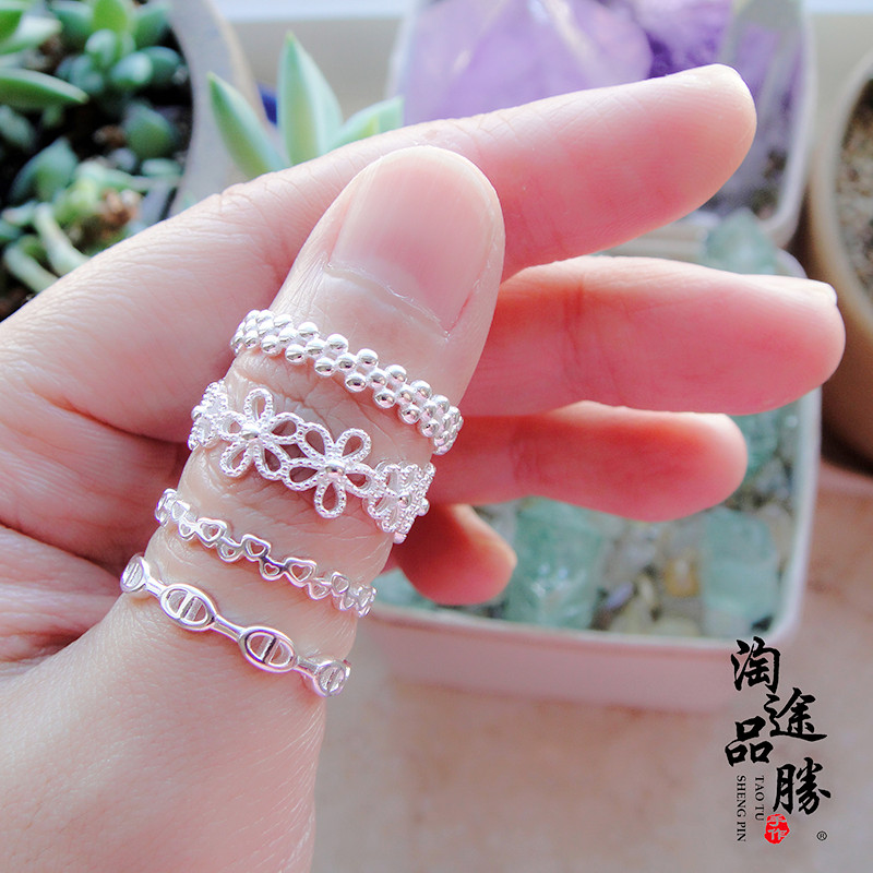 9225纯银开口戒指简约百搭高级感