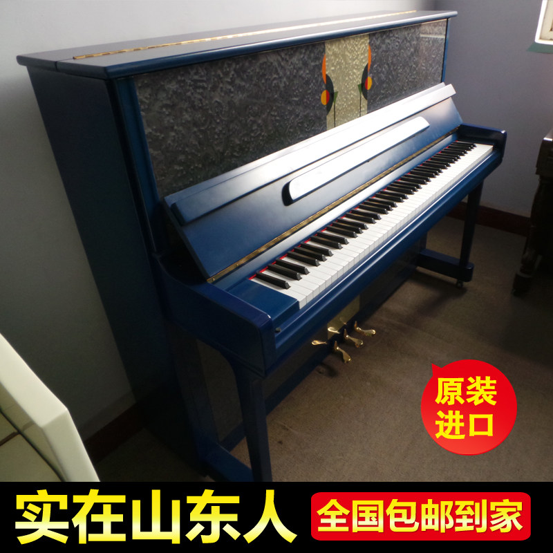 韩国进口钢琴蓝色三益概念限量