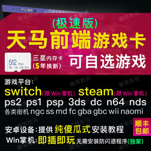 天马g前端复古游戏三星内存卡TF卡模拟器适用安卓系统win掌机平板