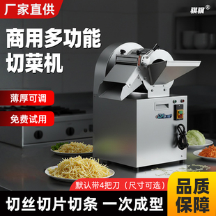 土豆切丝机商用萝卜丝土豆丝刨丝器电动土豆切片机神器蒜片鱼丸