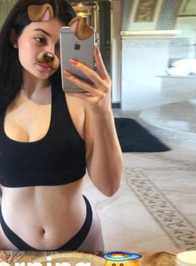 美国订单 不挑人背心式运动风分体泳衣 黑色/白色 LM-3