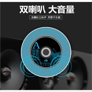 熊猫CD DVD VCD 66英语学习机cd机壁挂胎教机CD MP3播放机插卡U盘