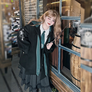 HardCandy 硬糖大码原创 大码魔法师背带裙套装