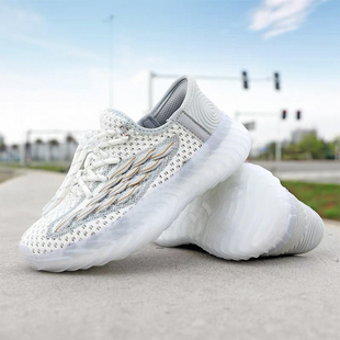 男童鞋运动鞋2025新款春秋季网面飞织透气椰子儿童男孩女潮酷跑步