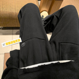 AK94*P58控78元银狐绒品质主推~冬加绒直筒宽松纯色呢料裤男，男装卫衣，电商A249