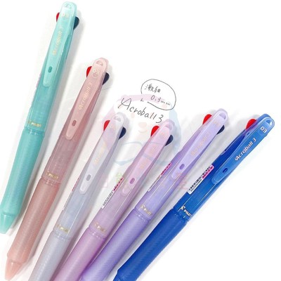 Pilot马卡龙色系ACROBALL多色笔