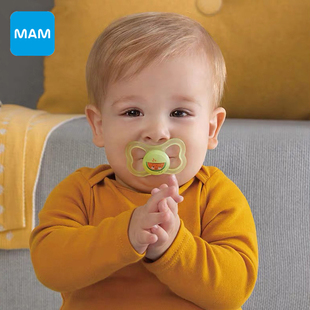 MAM美安萌supreme丝感硅胶安抚奶嘴安慰安抚宝宝奶嘴y