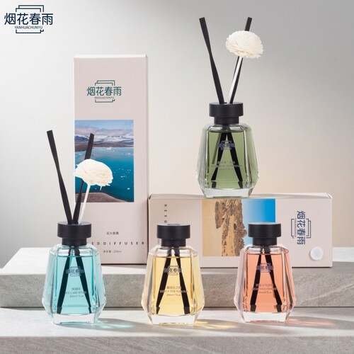 花艺无火香薰200ML大容量家用香薰高级精油室内香氛摆件空气清新