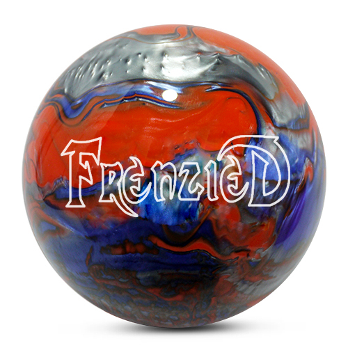 PBS狂乱系列 专用保龄球 飞碟直线球 树脂球 8-12磅蓝橙银