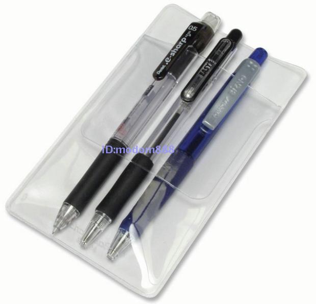 透明笔套pvc新款欧美时尚水晶