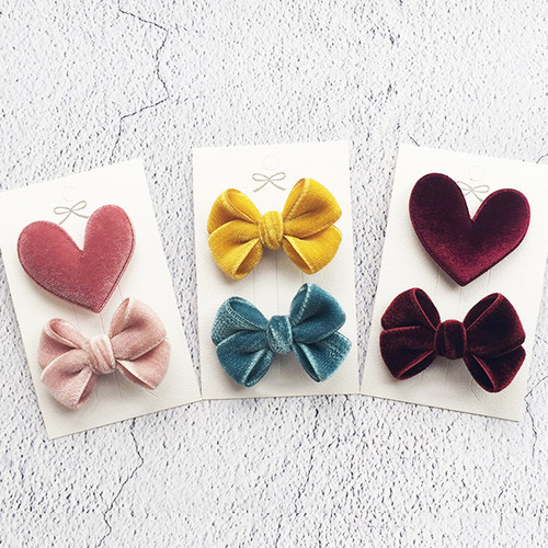 手工日本进口丝绒儿童发饰