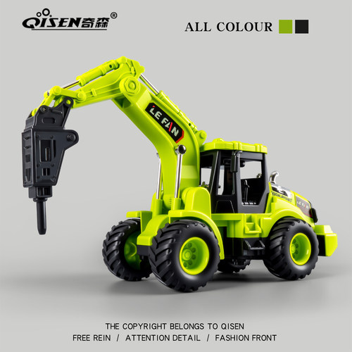 新款儿童大号仿真工程玩具车