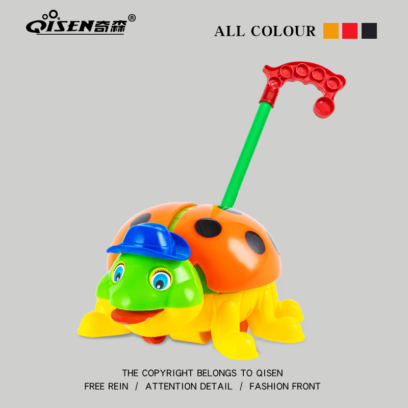 宝宝学步手推车推推乐婴儿手推飞机玩具儿童学走路单杆1-2岁推杆