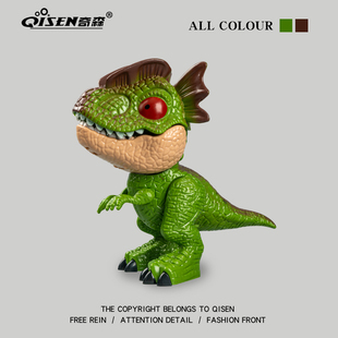 恐龙文具魔术五合一铅笔盒卷笔袋小学生一年级男孩网红新款黑科技