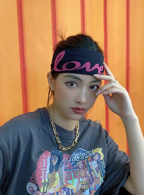 日韩发带运动止汗头带吸汗头巾篮球跑步束发带外出男女ins发饰潮