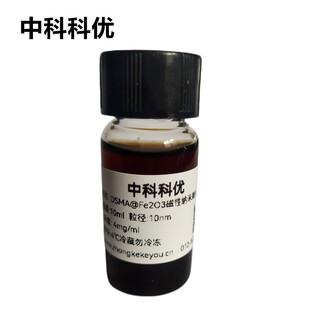 DMSA@Fe2O3 中科科优 纳米磁珠 10nm 可定制 三氧化二铁磁性颗粒