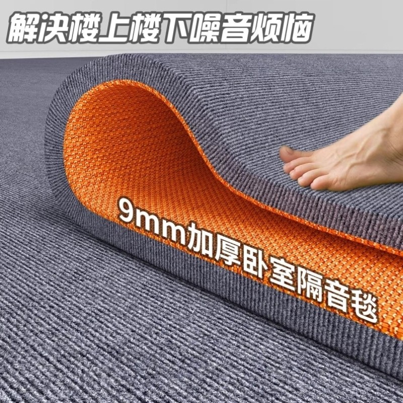 家用卧室地毯隔音减震楼上楼下降噪吸音跑步机架子鼓加厚垫子定制
