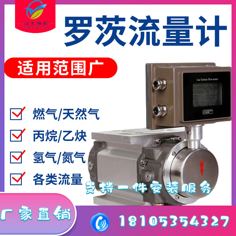 气体腰轮流量计 罗茨流量计 天然气用