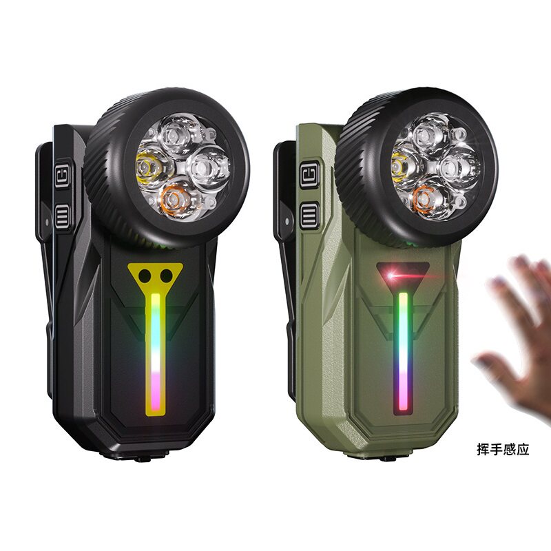 Astey运动灯LED夹式磁吸充电宝挥手感应防水夜光户外灯