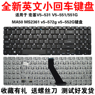573 MS2361键盘 551 581G 571 MA50 适用宏基V5 581 531