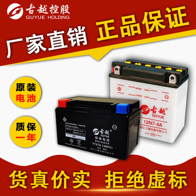 古越摩托车电瓶12v9a助力车通用