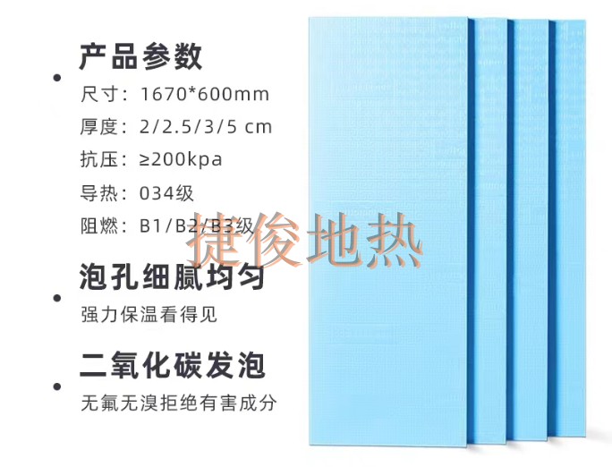 绿羽蓝板地热保温隔热防火防潮挤塑板地暖屋顶外墙XPS非泡沫保温-封面