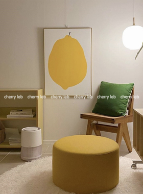 ins北欧风小清新简约黄色大柠檬lemon水果海报装饰画挂画墙壁贴画