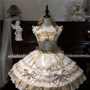 doll感jsk吊带连衣裙秋夏季 韩菇凉 原创设计Lolita洋装