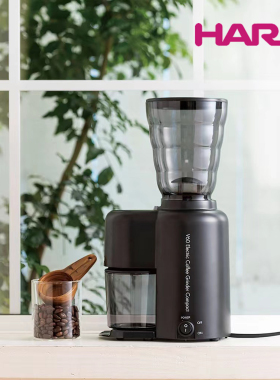 HARIO日本磨豆机手冲家用小型电动磨豆机咖啡粉研磨器EVC-8B-C