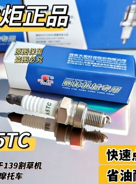 火炬油锯割草机绿篱机背负式打草机割灌机A5TC四冲程火花塞A7TC