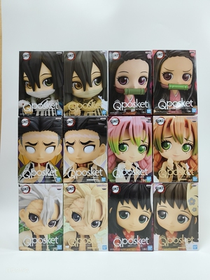 日版 眼镜厂Q-Posket 鬼灭之刃 祢豆子 芭内 炎柱 恋柱 风柱 手办