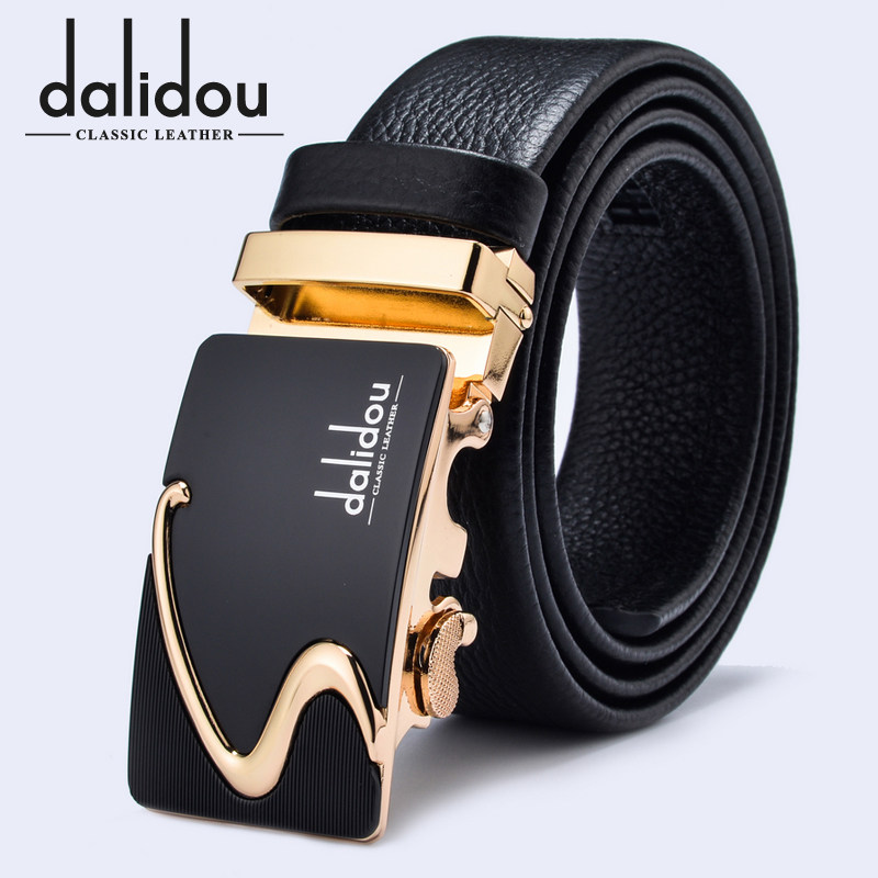 加长皮带男头层牛皮中青年休闲纯自动扣腰带真皮商务裤腰带150CM