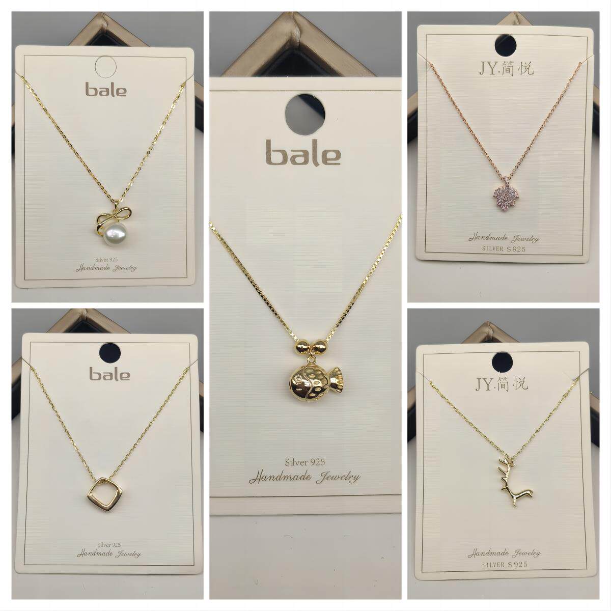 一条包邮-八乐简悦全新通体S925纯银轻奢小众设计百搭灵动锁骨链